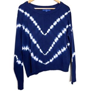Apt 9 Navy Tie-Dye Sweater